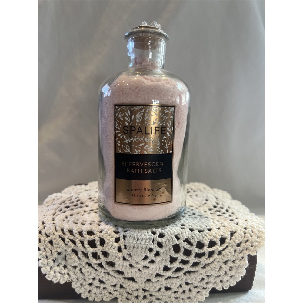 My Spa Life Cherry Blossom Effervescent Bath‎ Salts 22.2 oz